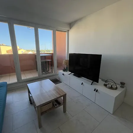 Studio Renove Avec Parking Et Climatisation Pour 2 Personnes - Fr-1-749-71 Daire Agde